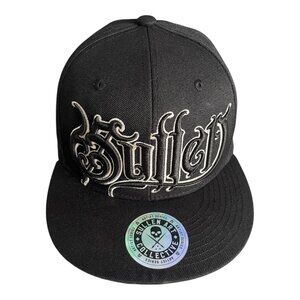 Sullen Art Collective Snapback Hat – Artist Series – Black Script Logo – Unused